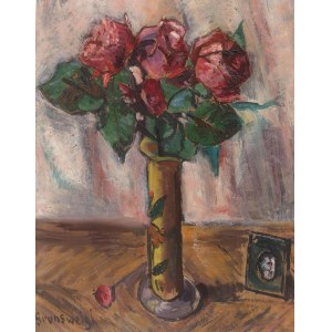Nathan Grunsweigh (1883 Kraków - 1956 Paris), Vase with Flowers