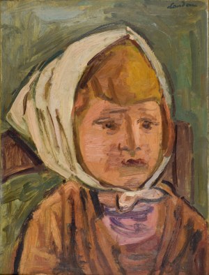 Zygmunt Landau (1898 Łódź - 1962 Tel Aviv), Mała dziewczynka w chuście