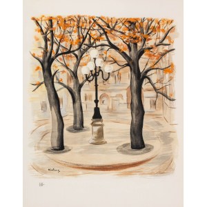 Moses Kisling (1891 Krakov - 1953 Sanary-sur-Mer), Place de Furstenberg v Paříži