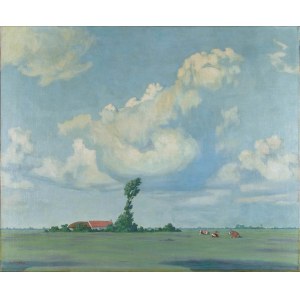 Ludwik Cylkow (1877 Warsaw - 1934 Nante, France), Landscape, 1940.