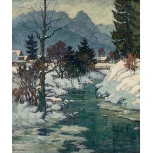 Richard Albitz (1876 Berlin-1954), Winter in Zakopane