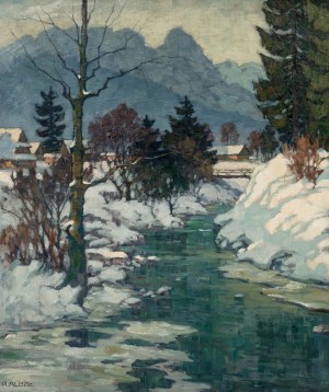Richard Albitz (1876 Berlin-1954), Zima w Zakopanem