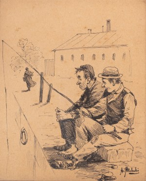 Arkadiusz Mucharski (1853 Warszawa-1899 tamże), Wędkarze