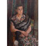 Stanisław Borysowski (1901 Lwów - 1988 Toruń), Portret kobiety