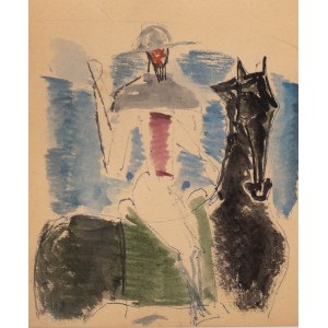 Eugeniusz Geppert (1890 Lviv - 1979 Wroclaw), Don Quixote