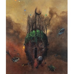 Zdzisław Beksiński (1929 Sanok - 2005 Warschau), Ae, 1975