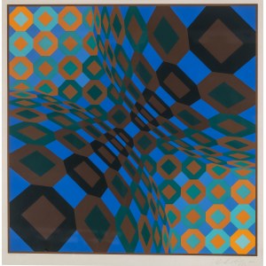 Victor Vasarely (1908 Pécs - 1997 Paríž), Victor Vasarely So-lo, 1973.