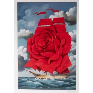 Rafał Olbiński (ur. 1943 Kielce), Red Rose Ship