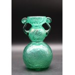 Antico Glass Vase W. Sawczuk Bald Mountain