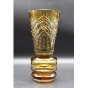 Crystal Vase Hortensia Ironworks 1970s'