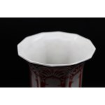 Porzellan-Keramik-Vase Chodzież PRL