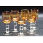 Karnevalové sklenené poháre Hydrangea Glassworks
