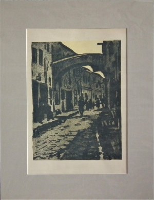 Józef Tom(1883-1962),Stare Miasto,lata 40-te