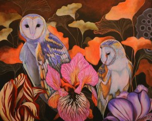 Janina Zaborowska, Owls, 2018