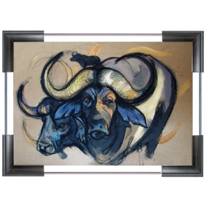 Aleksandra Wiszniewska, African Buffalo, 2018