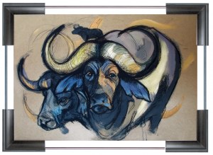 Aleksandra Wiszniewska, African Buffalo, 2018