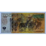 Banknot kolekcjonerski ZOO - Tygrys Syberyjski - Zoolar