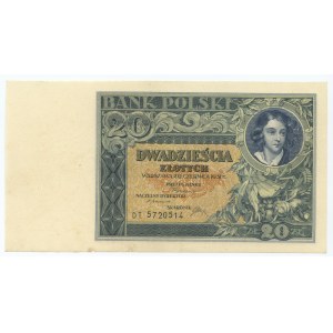 20 złotych 1931 - seria DT
