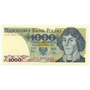 1.000 złotych 1982 - seria KM