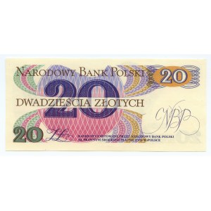 20 złotych 1982 - seria K