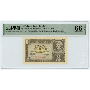2 Gold 1936 - CG-Serie - PMG 66 EPQ