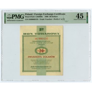 PEWEX - $20 1960 - Dh Serie mit Klausel - PMG 45