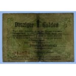 Danzig, 1 Gulden 1923 - Serie S November