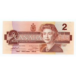 KANADA - 2 Dollars 1986