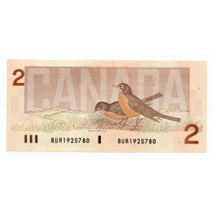 KANADA - 2 Dolary 1986