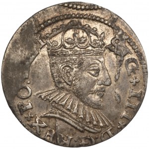 Zygmunt III Waza (1587-1632) - Trojak 1590 Ryga