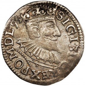Sigismund III. Wasa (1587-1632) - Trojak 1595 Wschowa POLONI