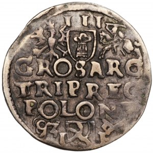 Zygmunt III Waza (1587-1632) - Trojak Poznań 1593