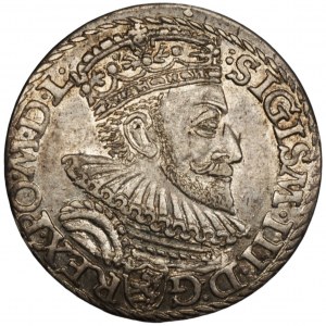 Zygmunt III Waza (1587-1632) - Trojak Malbork 1592