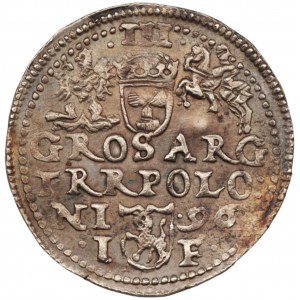 Zygmunt III Waza (1587-1632) - Trojak Olkusz 1596