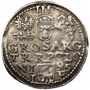 Sigismund III Vasa (1587-1632) - Trojak Olkusz 1595