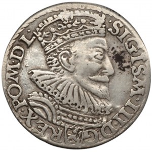 Zygmunt III Waza (1587-1632) - Trojak Malbork 1592