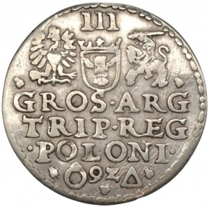 Sigismund III Vasa (1587-1632) - Trojak Malbork 1592