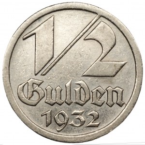 Wolne Miasto Gdańsk - 1/2 guldena 1932
