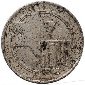 GETTO Łódzkie - 10 marek 1943 - Litzmannstadt Ghetto - Aluminium-Magnez
