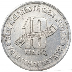 GETTO Łódzkie - 10 marek 1943 - Litzmannstadt Ghetto - Aluminium