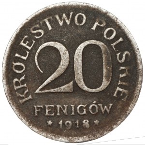 Królestwo Polskie - 20 fenigów 1917