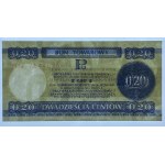 PEWEX 20 centów 1979 (mały) seria HN - PMG 66 EPQ - 2-ga max nota