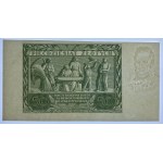 50 złotych 1936 - RZADKI - awers czysty, rewers bez numeracji - PMG 53