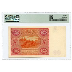 100 złotych 1946 - seria S- PMG 64