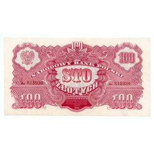 100 złotych 1944 ...owe - seria Aw