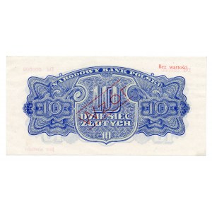 10 Zloty 1944 - ...schuldig - Serie Dd 000000 MODELL