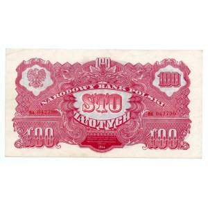 100 Zloty 1944 ...schuldig - Serie BK