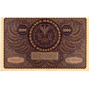 1.000 marek polskich 1919 - I Serja AZ