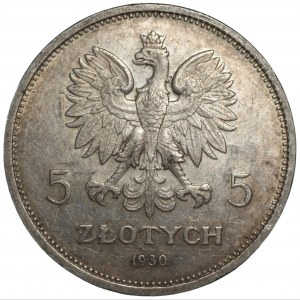 5 złotych 1930 - Sztandar