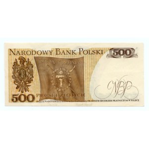 500 Zloty 1982 - Serie EG